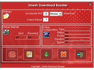 Imesh Download Booster Screenshot